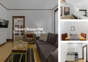 Sunset Orange Flat | City Vibe