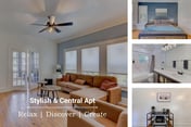 Walk to Overton Park & Zoo | Stylish & Central Apt