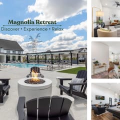 Charming Magnolia Retreat | Clubhouse & Gym Access