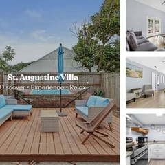 Serene St. Augustine Villa – Steps from the Beach