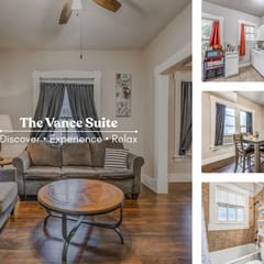 The Vance Corner Suite | Bright & Relaxing