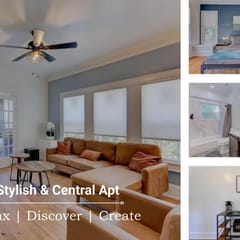 Walk to Overton Park & Zoo | Stylish & Central Apt