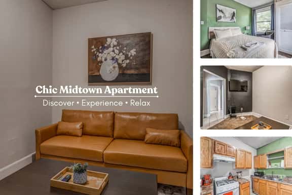 Chic Midtown Apartment Near Zoo, Park and Museums - Image 1