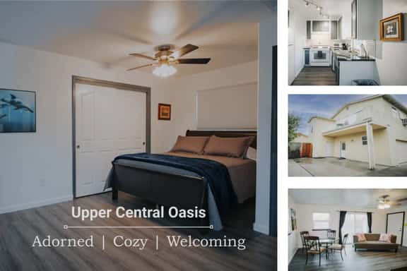 Gorgeous Upstairs Studio with Patio and Laundry - Image 1