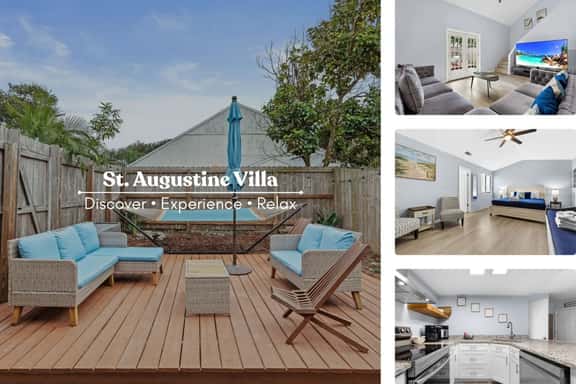 Serene St. Augustine Villa – Steps from the Beach - Image 1