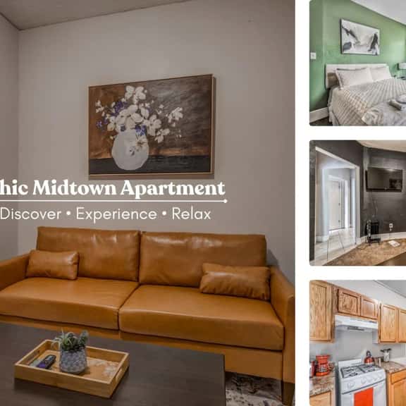 Chic Midtown Apartment Near Zoo, Park and Museums - Image 1