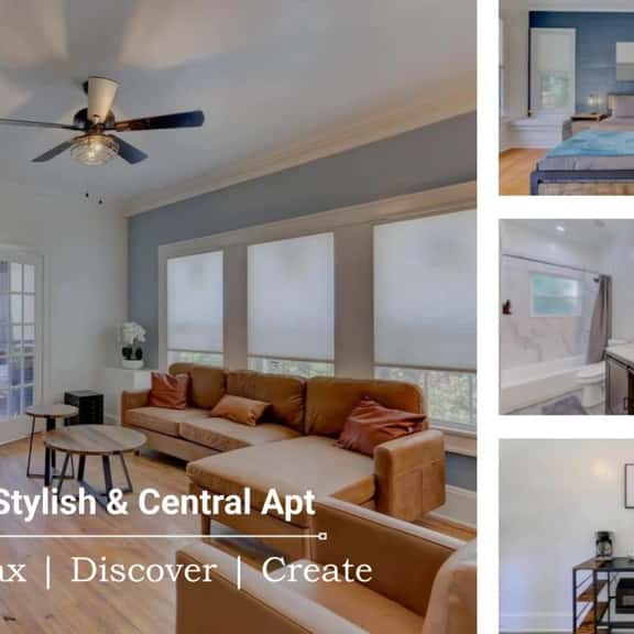 Walk to Overton Park & Zoo | Stylish & Central Apt - Image 1