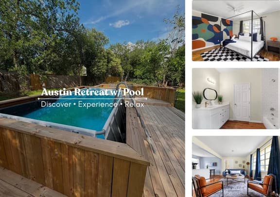 Austin Backyard Retreat w/ Pool - Image 1