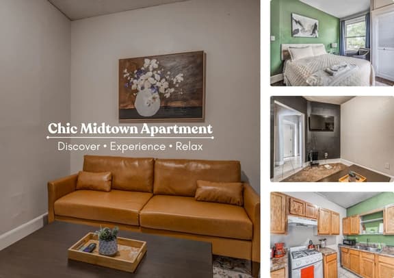 Chic Midtown Apartment Near Zoo, Park and Museums - Image 1